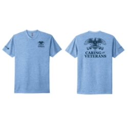 NEXT LEVEL - VETERAN HEATHER COLUMBIA BLUE 