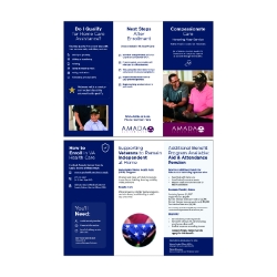 AID AND ATTENDANCE TRIFOLD BORCHURE (500) 