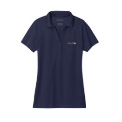 LADIES PORT AUTHORITY PERFORMANCE POLO, NAVY 