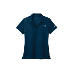 LADIES NIKE DRIFIT POLO, NAVY 